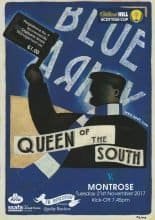 Queen of the South v Montrose 21-Nov-2017