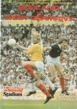 England Schoolboys v West Germany Schoolboys 19-Mar-1983