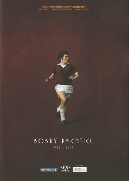 Heart of Midlothian v Aberdeen  29-Sep-2019