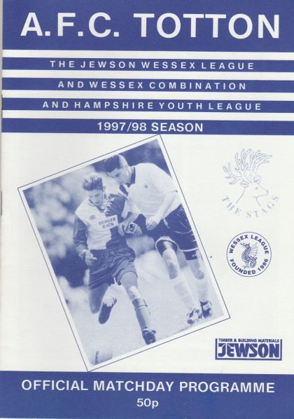 AFC Totton v Aerostructures FC  06-Dec-1997