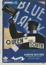 Queen of the South v Albion Rovers 29-Jul-2017
