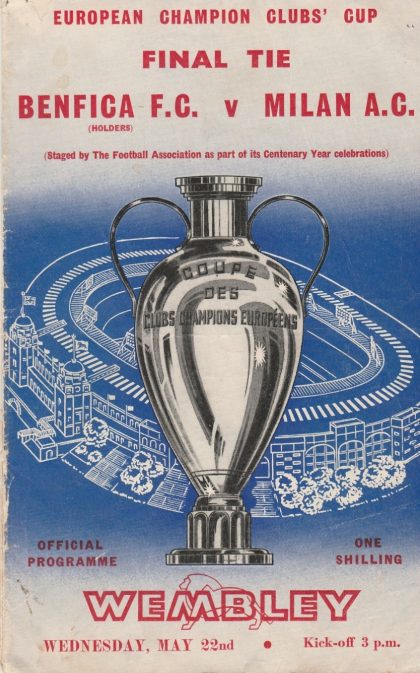 Benfica v AC Milan 22-May-1963