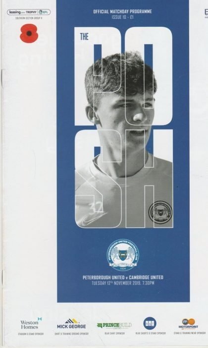 Peterborough United v Cambridge United 12-Nov-2019