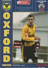 Oxford United v Cheltenham Town  18-Feb-2006
