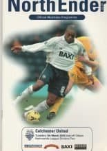 Preston North End v Colchester United  07-Mar-2000