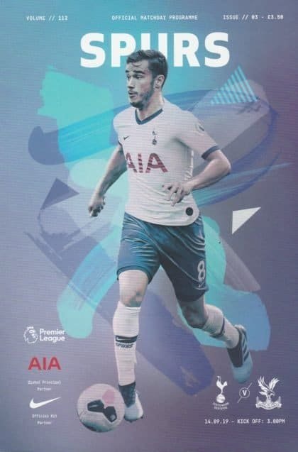 Tottenham Hotspur v Crystal Palace  14-Sep-2019