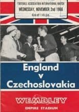 England v Czechoslovakia 02-Nov-1966