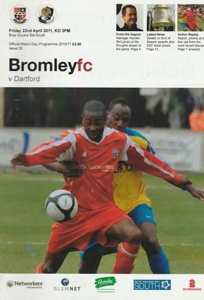 Bromley v Dartford 22-Apr-2011