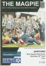 Maidenhead United v Dartford 30-Apr-2011