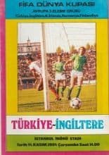 Turkey v England 14-Nov-1984
