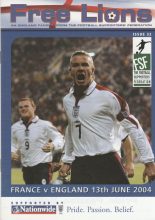 Free Lions no32  France v England 13-Jun-2004