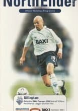 Preston North End v Gillingham  26-Feb-2000