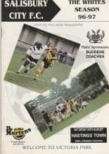 Salisbury City v Hastings Town  24-Aug-1996