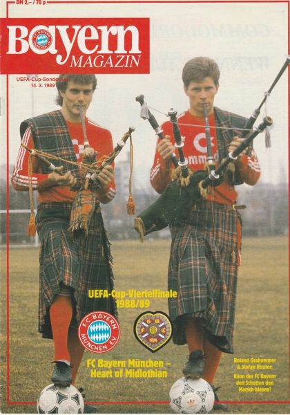Bayern Munich v Heart of Midlothian  14-Mar-1989