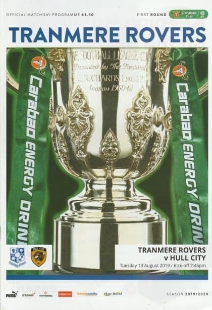 Tranmere Rovers v Hull City 13-Aug-2019