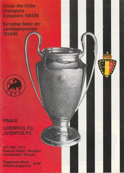 Liverpool v Juventus  29-May-1985