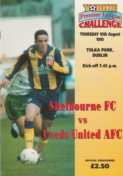 Shelbourne v Leeds United 10-Aug-1995