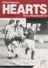 Heart of Midlothian v Leeds United 07-Aug-1982
