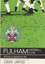 Fulham v Leeds United 08-Apr-1966