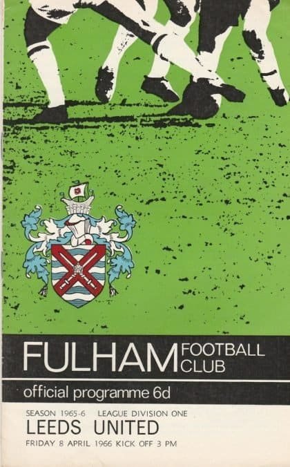 Fulham v Leeds United 08-Apr-1966