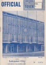 Leeds United v Leicester City 12-Mar-1966