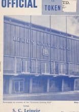 Leeds United v S.C.Leipzig 01-Dec-1965