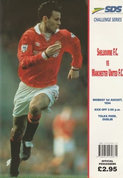 Shelbourne v Manchester United 01-Aug-1994