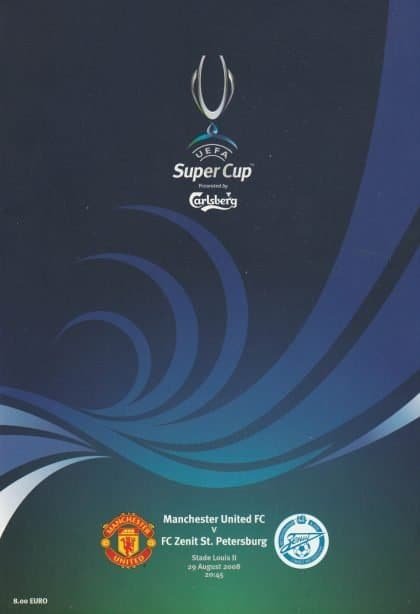 Manchester United v Zenit St Petersburg  29-Aug-2008