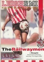 Leigh RMI v Margate 31-Aug-2002