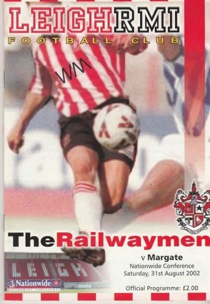 Leigh RMI v Margate 31-Aug-2002