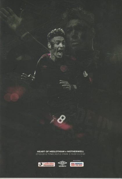 Heart of Midlothian v Motherwell   07-Mar-2020