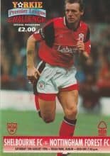 Shelbourne v Nottingham Forest  10-Aug-1996