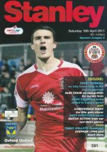 Accrington Stanley v Oxford United 16-Apr-2011