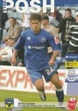 Peterborough United v Oxford United   28-Dec-2005