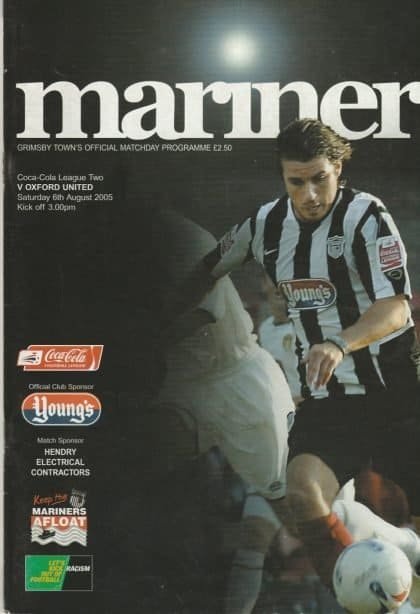 Grimsby Town v Oxford United 06-Aug-2005