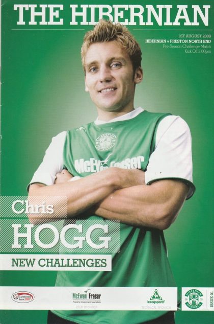 Hibernian v Preston North End 01-Aug-2009
