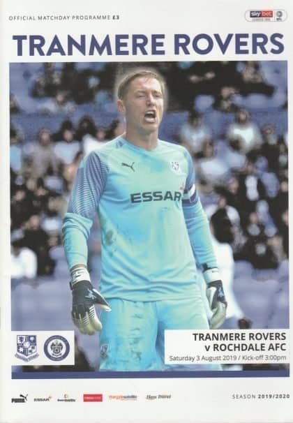 Tranmere Rovers v Rochdale 03-Aug-2019