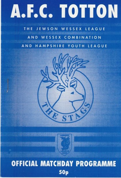 AFC Totton v Romsey Town  06-Nov-1995