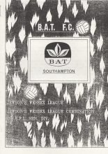 B.A.T Southampton v Sholing Sports  20-Feb-1993
