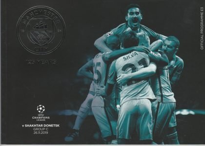 Manchester City v Shakhtar Donetsk 26-Nov-2019