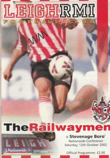 Leigh RMI v Stevenage Borough 12-Oct-2002