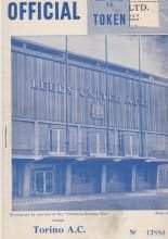 Leeds United v Torino A.C.  29-Sep-1965