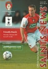 St Patrick's Athletic v Tottenham Hotspur   12-Jun-2007