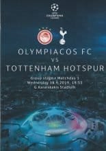 Olympiakos v Tottenham Hotspur   18-Sep-2019