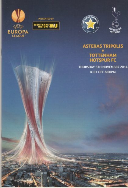 Asteras Tripolis v Tottenham Hotspur 06-Nov-2014