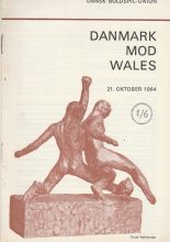 Denmark v Wales  21-Oct-1964