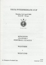 Westside v West End  03-Apr-2000