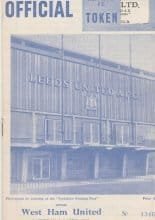 Leeds United v West Ham United 03-Apr-1965