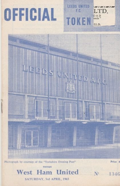 Leeds United v West Ham United 03-Apr-1965
