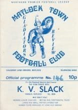 Matlock Town v Winsford United  17-Sep-1983